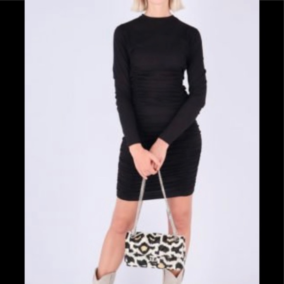 Derek Lam ruched bodycon dress. - Picture 2 of 6